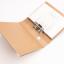 Recycling Ordner A4 – Natur-Design mit Metallkantenschutz--werky