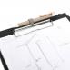 Klemmbrett mit Blockklemme und Stifthalter--werky