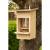 Zwitsch Vogelfutterhaus / Futterstation mit herausnehmbaren Glas-Silobehälter - modular erweiterbar--werky