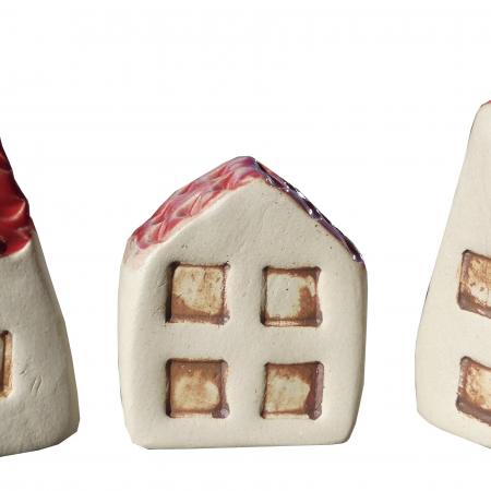 Keramikhäuser im 3er Set--werky