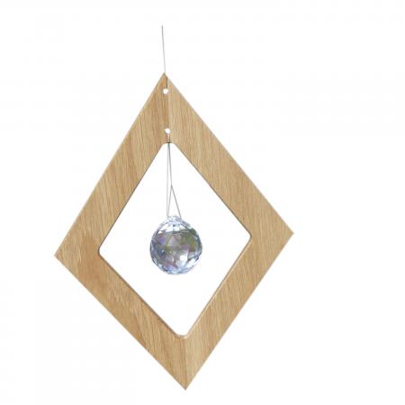 Prismaaufhänger aus Holz--werky