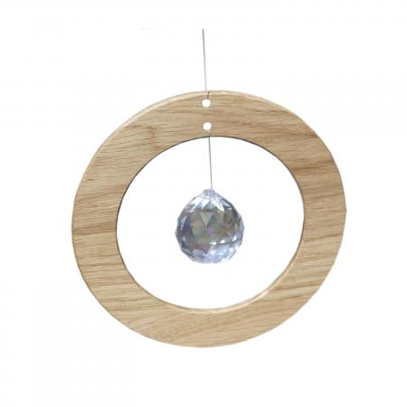 Prismaaufhänger Holz, rund--werky