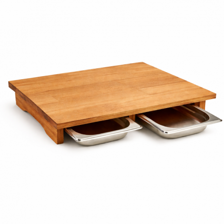 Schneidebrett mit Schubladen--werky