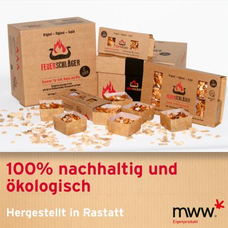 Grillanzünder Feuerschläger ökologischer Ofenanzünder 27 Stk.-MWW Murgtalwerkstätten-werky