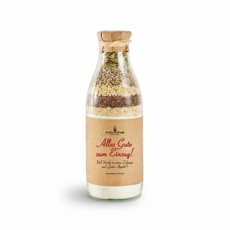 BottleBread " Alles Gute zum Einzug" personalisierbar-Lebenshilfe Nürnberg-werky