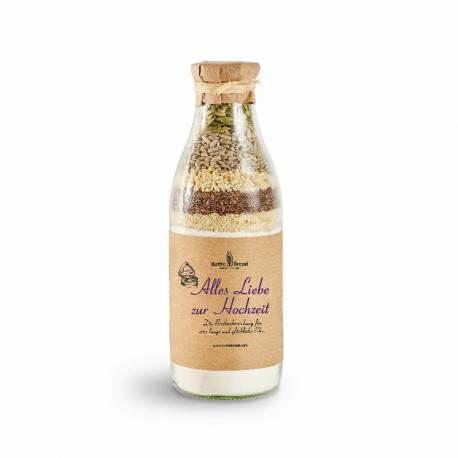 BottleBread "Alles Liebe zur Hochzeit"--werky