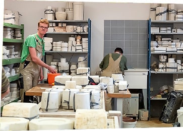 Keramik Werkstatt Behindertenwerkstatt Werky. Handgemachte Produkte getöpfert