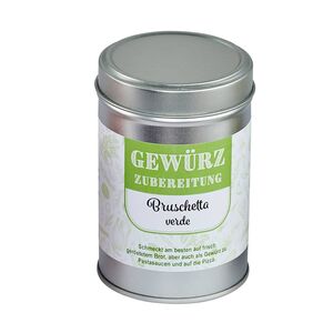 Gewürzmischung "Bruschetta classic" in Dose-Wendelstein Werkstätten-werky