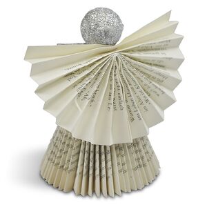 Origami-Schutzengel (Silber)-Pommerscher Diakonieverein-werky