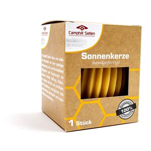 Bienenwachskerze Sonnenkerze-Camphill Steinfurt-werky