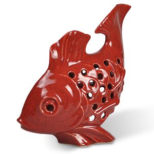 Teelicht-Leuchterfisch aus Keramik-Pommerscher Diakonieverein-werky