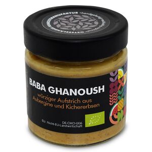 2x BIO-Brotaufstrich Baba Ghanoush-Pommerscher Diakonieverein-werky