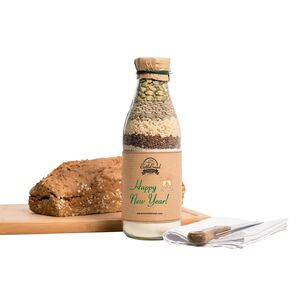 BOTTLEBREAD - Brotbackmischung im Glas - Happy New Year-Lebenshilfe Nürnberg-werky