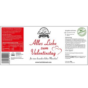 Alles Liebe zum Valentinstag - BOTTLEBREAD Brotbackmischung im Glas-Lebenshilfe Nürnberg-werky