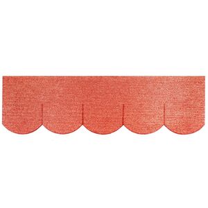 Biberschwanzschindeln rot (100 mm) - 2 Sets--werky