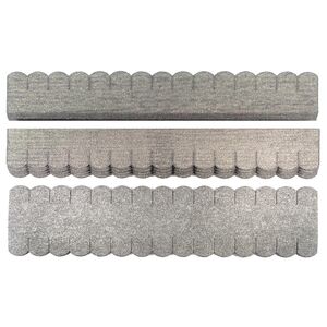 Biberschwanzschindeln grau (33 mm) - 1 Set--werky