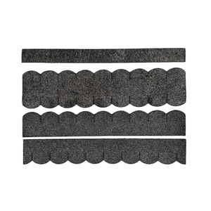 1 Set Dachschindeln Biberschwanz (33 mm + 30 cm lang) grau--werky