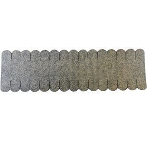1 Streifen Dachschindeln Biberschwanz (33mm) - First grau--werky