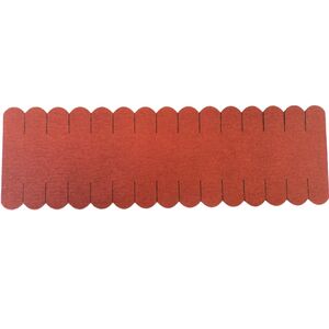 1 Streifen Dachschindeln Biberschwanz (33mm) - First rot--werky