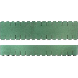 2 Streifen Dachschindeln Biberschwanz ( 33mm ) - First grün--werky