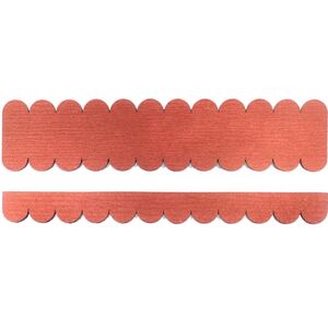 2 Streifen Dachschindeln Rund (41 mm) - First rot--werky