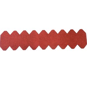 2 Streifen Dachschindeln Schiefer (55 mm) - First rot--werky