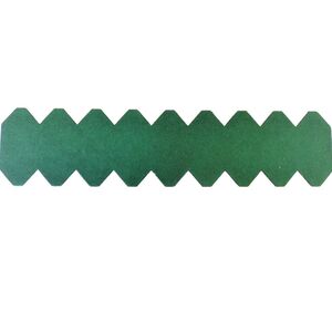 2 Streifen Dachschindeln Schiefer (55 mm) - First grün--werky