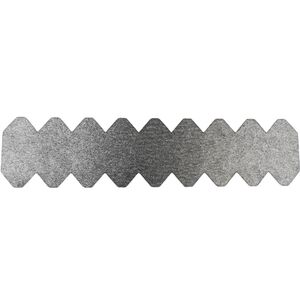 2 Streifen Dachschindeln Schiefer (55 mm) - First grau--werky