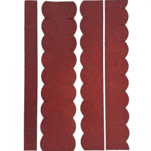 3 Sets Dachschindeln Biberschwanz (33 mm + 30 cm lang) rot--werky