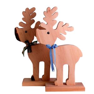 Elch " Rudi" 52 cm Natur--werky