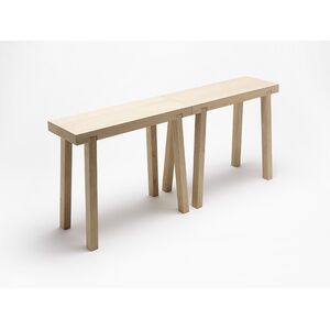 HockerBank Schemel Esche-side by side-werky
