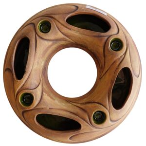 Keramik Dekokranz Natur--werky