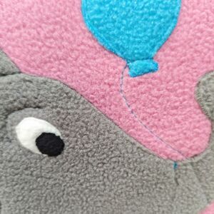 Kuschelkissen "Elefant/Luftballon"--werky