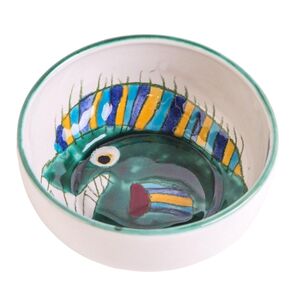Müslischale 12,50 cm "Fische" flach--werky