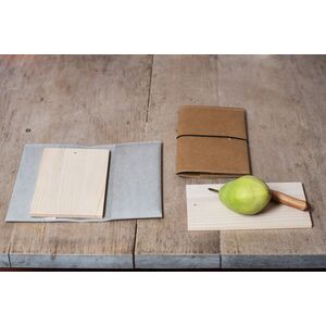 Outdoor Brett - braunes Etui-side by side-werky