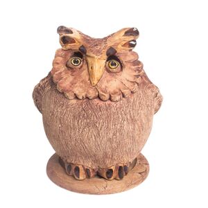 Windlicht "Eule" Gr. 2 (15 - 21,00 cm)--werky