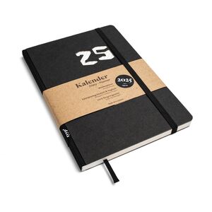 Taschenkalender 2025 „Design Kalender“ - Schwarz-tyyp-werky