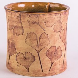 Übertopf floral Ginkgo-Manufaktur Martinshof-werky