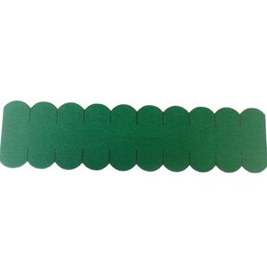 1 Set Dachschindeln Biberschwanz ( 65 mm + 415 mm lang) grün--werky