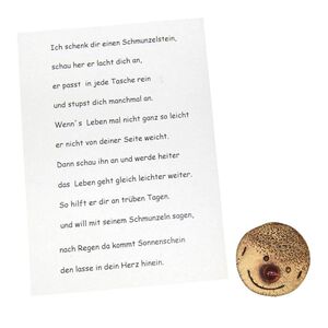 5 Stück Schmunzelsteine--werky