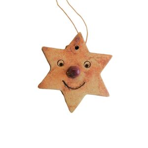 10 Stück Schmunzelstern Smiley--werky