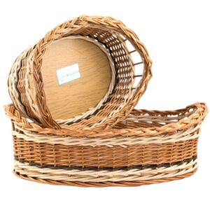 Frühstücks-Tablett oval (27 cm)--werky