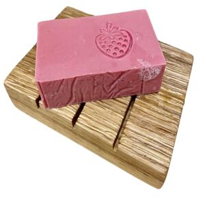 Geschenkset Seifenablage + Seife Bergamotte Ingwer--werky