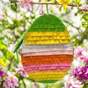 Piñata in Osterei-Form--werky