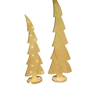 Weihnachtsbaum Set geschwungen, 85 cm und 105 cm--werky
