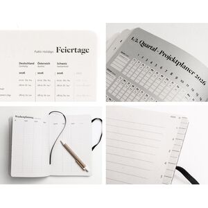 Buchkalender 2026 mit Schweizer Broschur--werky