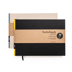 Notizbuch A5 Querformat „BerlinBook“ – Kreatives Design für Visionäre--werky