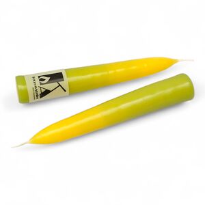 2x handgezogene Kerze - mehrfarbig (klein)-Pommerscher Diakonieverein-werky