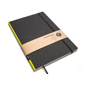 Notizbuch A4 „Klassik“ – Großformat für Alltag & Beruf--werky