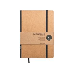Notizbuch A5 „Klassik“ mit perforierten Seiten--werky